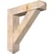 Ekena Millwork Traditional Arts and Crafts Smooth Bracket w/ Offset Brace, Douglas Fir, 7 1/2"W x 34"D x 34"H BKT0806X34X34TRA03SDF - alternate 1
